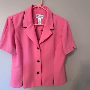 Petite short sleeved blazer SS